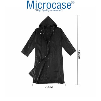 Microcase Erkek ve Kadınlar için Rüzgar ve Yağmur Koruyucu Yağmurluk - AL4084