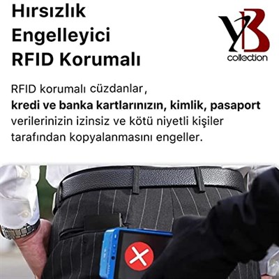 Microcase YB Collection Otomatik Mekanizmalı Kutulu Rfid Korumalı Para ve Kartlık Bölmeli Deri Cüzdan - AL3639 (Koyu Kahve)