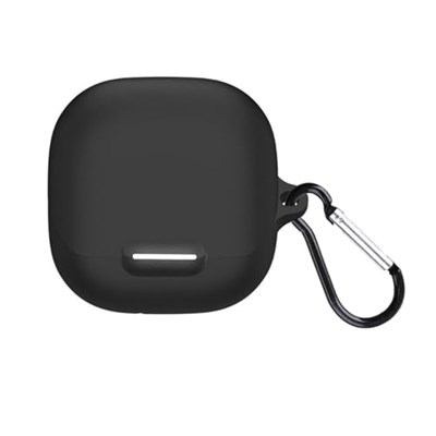 Microsonic Anker Soundcore Liberty 4 NC için Kılıf Askılı Mat Silikon Siyah [Soundcore Liberty 4 NC ile Uyumlu Kılıf - Siyah] - Seçenekler: Soundcore Liberty 4 NC, Soundcore Liberty 4 Pro...