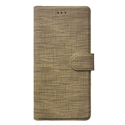 Microsonic Reeder P13 Blue Max Pro için Kılıf Fabric Book Wallet Gold [P13 Blue Max Pro ile Uyumlu Kılıf - Gold]
