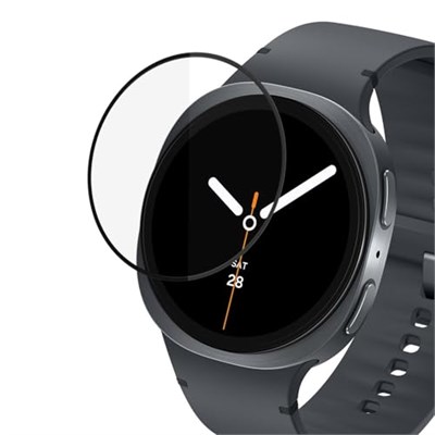 Microsonic Samsung Galaxy Watch 8 44mm Tam Kaplayan Nano Cam Ekran Koruyucu Siyah [Galaxy Watch 8 44mm ile Uyumlu Ekran Koruyucu - Siyah] - Seçenekler: Samsung Galaxy Watch Active 2 40mm...