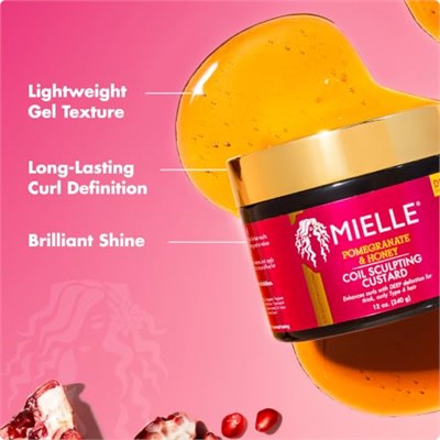 Mielle Mıelle Pomegranate&Honey Coıl Sculptıng Custard Cream 340 Gr Unisex