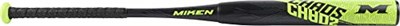Miken Chaos Yavaş Atışlı Softbol Sopası, Tüm Liglerden Onaylı, XL Uç Ağırlığı, 35,5 cm Namlu - Seçenekler: 34 inç / 38 ons, 34 inç / 765 g