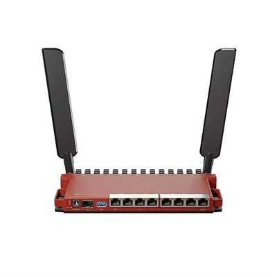 MikroTik Çift çekirdekli 800MHz CPU, 512MB RAM, 8 x, W128339232 (800MHz CPU, 512MB RAM, 8 x Gbit LAN, 1 x 2.5 Gbit SFP Bağlantı Noktası, 2.4 GHz 802.11b/g/n/ax Çift Zincirli Kablosuz) ile