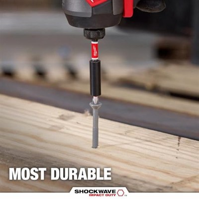 Milwaukee Mıknatıslı uç tutucu 48324511 1/4 inç - 152 mm altıgen şok dalgası, 1 adet