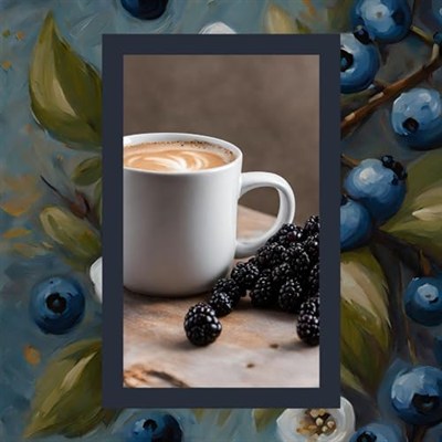 Mim and More Decaf Berry Coffe - Kafeinsiz Böğürtlen Aromalı Filtre Kahve, 200 Gr