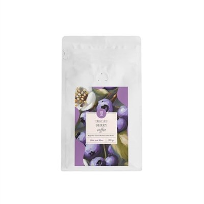 Mim and More Decaf Berry Coffe - Kafeinsiz Böğürtlen Aromalı Filtre Kahve, 200 Gr