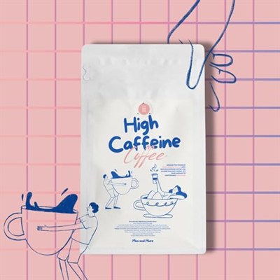 Mim and More High Caffeine Coffee - Yüksek Kafeinli Kahve Filtre Kahve, 200 Gr