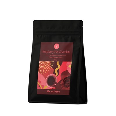 Mim and More Raspberry Hot Chocolate - Ahududulu Sıcak Çikolata, 200 Gr