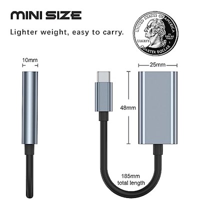 Mindorlen Monitör için USB C - HDMI Adaptörü, MacBook pro için 4K HDMI - USB C Dizüstü Bağlantı İstasyonları, iPad air için USB Tip C - HDMI Kablosu, Chromebook XPS TV vb için USBCden HDMI Donglea