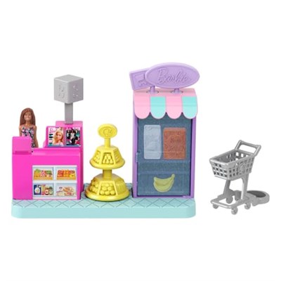 Mini BarbieLand Bebek ve Oyun Seti JCR29 - Süpermarket Jcr33