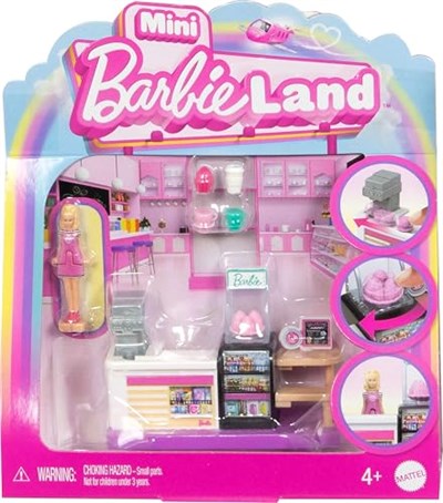 Mini BarbieLand Bebek ve Oyun Seti JCR29 - Fırın Jcr31
