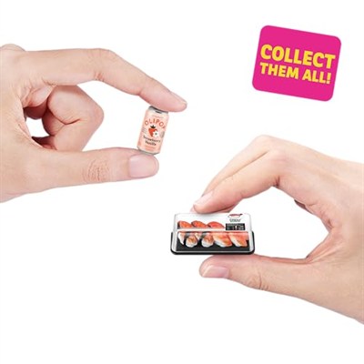 Mini Brands Buzdolabı Mini Mini Serisi 1 Kapsül ZURU, Koleksiyon Minyatür Oyuncak,