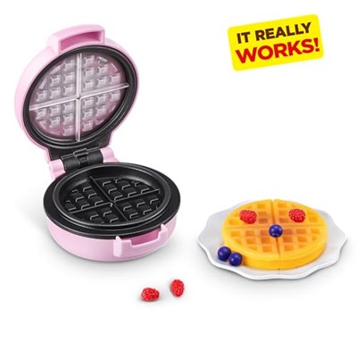 Mini Brands Really Works Magic Cook Mutfak Kapsülü Serisi 1 (Waffle Maker) ZURU, Minyatür Gerçek Çalışma Mutfak Aletleri, 3+ Çocuk, Gençler ve Yetişkinler için Yenilemeyen Koleksiyon Gizemli Oyuncak