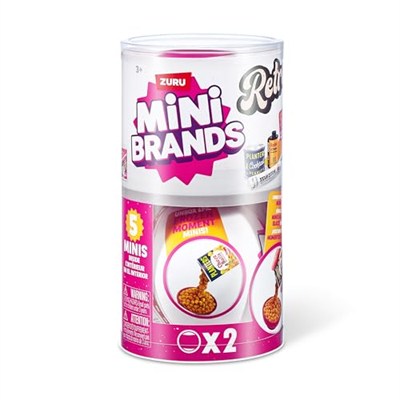Mini Brands Retro Bakkal Serisi 1 Kapsül 2PK PVC Tüp