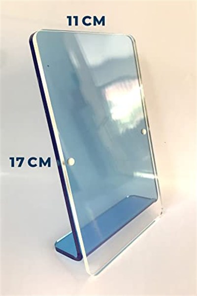 Minimalist Şeffaf Mıknatıslı Masaüstü Kartlık B