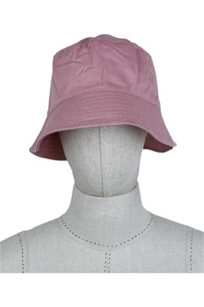 MINISO Sheforshe Renkli Bucket Şapka - Yazlık Stil, 1, 823400087, Somon, Unisex Yetişkin