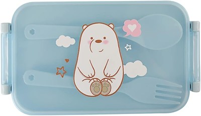 MINISO We Bare Bears Lisanslı Yemek Kabı, 2010541511109