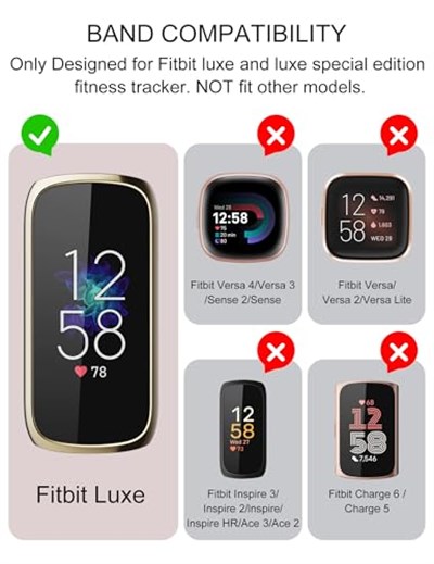 Minyee Fitbit Luxe Bantları ile Uyumlu 3 Paket Kadınlar için Yumuşak Silikon Çiçek Oymalı Spor Kayış Karahindiba Bileklik Yedek Fitbit Luxe Saat Bantları/Luxe Special Edition Fitness Takip Cihazı