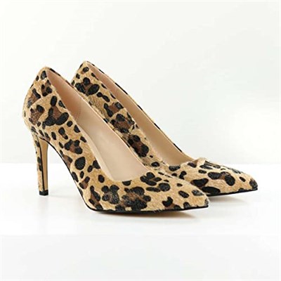 Mio Gusto Basic Leopar Desen Stiletto