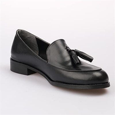 Mio Gusto Iris Siyah Oxford Ayakkabı