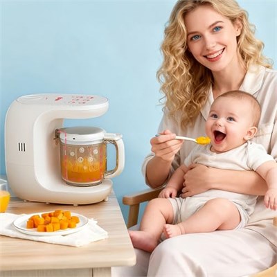 Mioji Baby Mix1 Çok Fonksiyonlu Mikser Bebek Maması Buharlı Pişirici