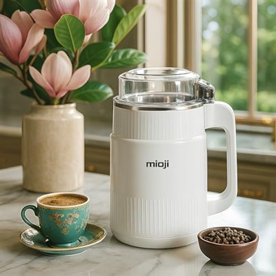 Mioji CG34 500W Paslanmaz Çelik Bıçak Kompakt Baharat ve Kahve Öğütücü Beyaz