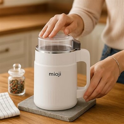 Mioji CG34 500W Paslanmaz Çelik Bıçak Kompakt Baharat ve Kahve Öğütücü Beyaz