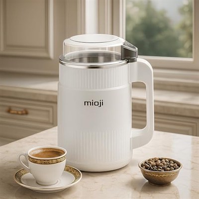 Mioji CG34 500W Paslanmaz Çelik Bıçak Kompakt Baharat ve Kahve Öğütücü Beyaz