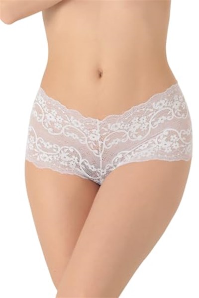 Miorre Dantel Hipster Külot -905 BEYAZ M-L