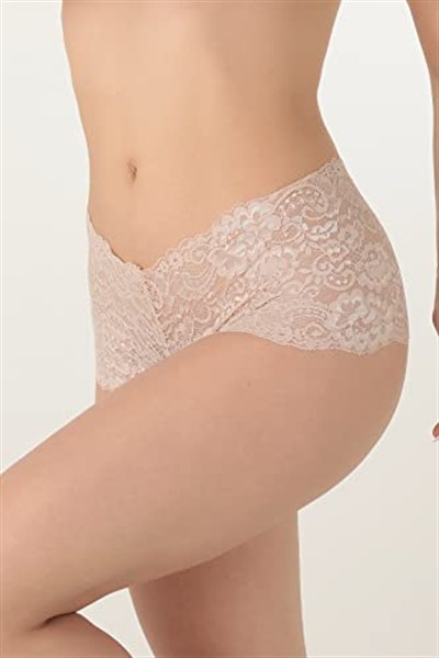 Miorre Dantel Hipster Külot -905 PUDRA S-M