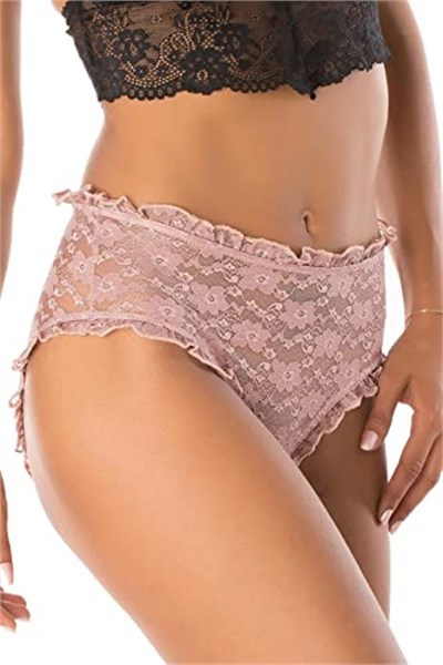 Miorre Rose Lace Külot GÜL KURUSU S-M