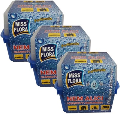 Miss Flora Nem Alıcı 450 g 3 lü Paket