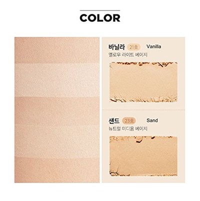 MISSHA Aydınlık ve Pürüzsüz Görünüm Sunan Kompakt Pudra Radiance Pact SPF27/PA++ (Vanilla)