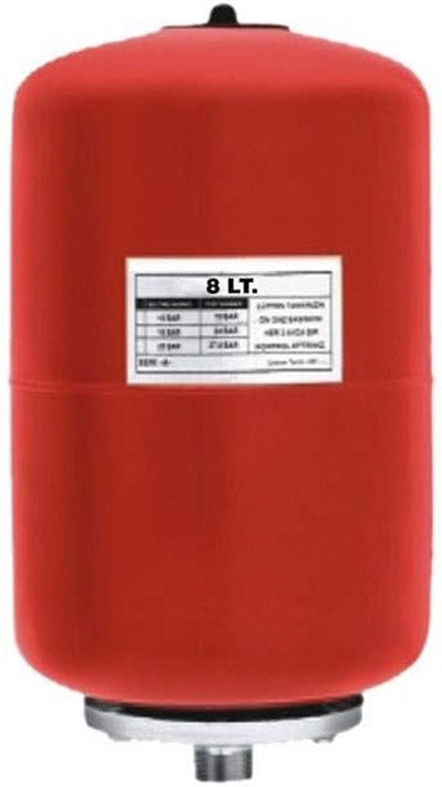 MIT 8 LT (Litre) Genleşme Hidrofor Tankı Ayaksız (Hidrofor Tankı)