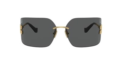 Miu Miu Metal Güneş Gözlüğü, MU-54YS-5AK-5S0, Gold, Kadın