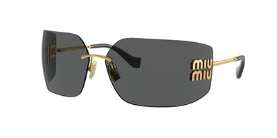Miu Miu Metal Güneş Gözlüğü, MU-54YS-5AK-5S0, Gold, Kadın