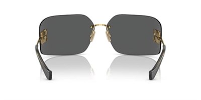 Miu Miu Metal Güneş Gözlüğü, MU-54YS-5AK-5S0, Gold, Kadın