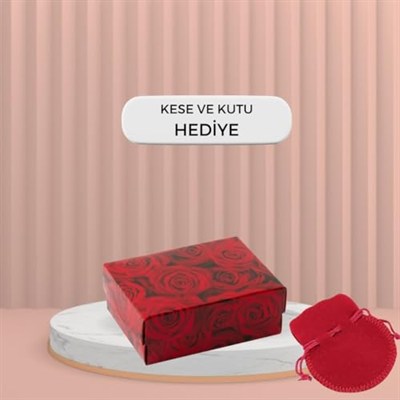 MM Madam&Matmazel Kadın Modası Madam Matmazel Zultanit ve Zirkon Taşlı Oval Model Kolye | 925 Ayar Gerçek Gümüş