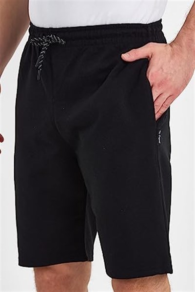 MMETALIC Erkek Regular Fit Yanları Cepli Rahat Kesim Şort