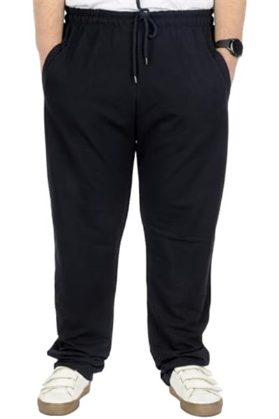 Mode XL Büyük Beden Erkek Eşofman Altı Classic 2 İp 11100 Lacivert LACIVERT 7XL