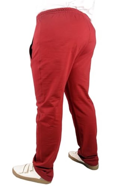 Mode XL Büyük Beden Erkek Eşofman Altı Classic 2 İp 11100 Bordo BORDO 9XL
