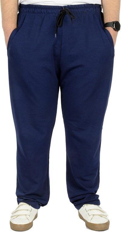 Mode XL Büyük Beden Erkek Eşofman Altı Classic 3 İp 11103 Siyah