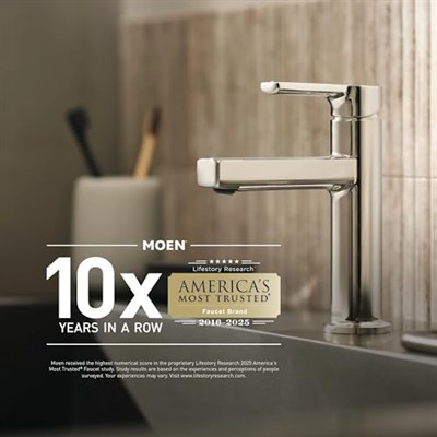 Moen Genta Fırçalanmış Nikel Modern Tek Bornoz Kancası, BH3803BN