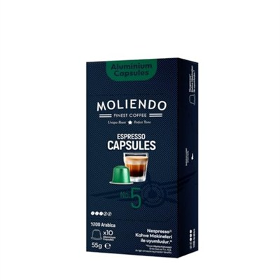 Moliendo Finest Coffee Alüminyum Kapsül Kahve Tanışma Paketi (3X10 NESPRESSO UYUMLU ALÜMİNYUM KAPSÜL KAHVE)