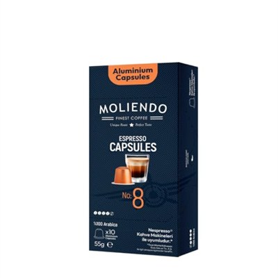 Moliendo Finest Coffee Alüminyum Kapsül Kahve Tanışma Paketi (3X10 NESPRESSO UYUMLU ALÜMİNYUM KAPSÜL KAHVE)