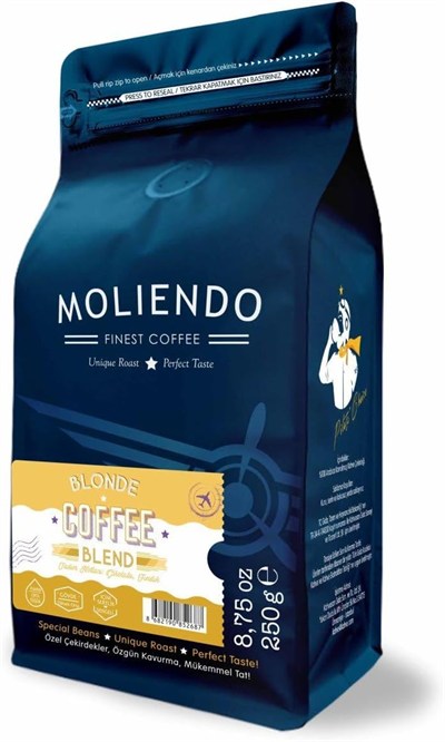 Moliendo Finest Coffee Blonde Blend (Çekirdek) 250 g