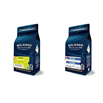 Moliendo Finest Coffee Brasil Bossa Nova ve House Blend Filtre Kahve (Öğütülmüş) 250 g