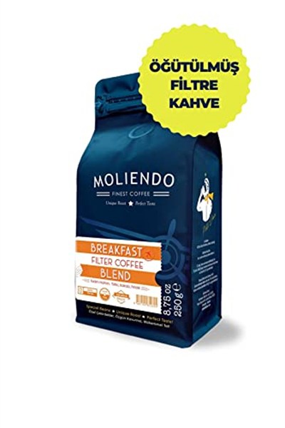 Moliendo Finest Coffee Breakfast Blend Filtre Kahve (Öğütülmüş Filtre Kahve) 250 g