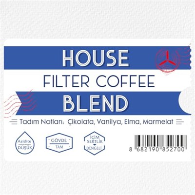 Moliendo Finest Coffee House Blend Filtre Kahve (Öğütülmüş Filtre Kahve) 250 g